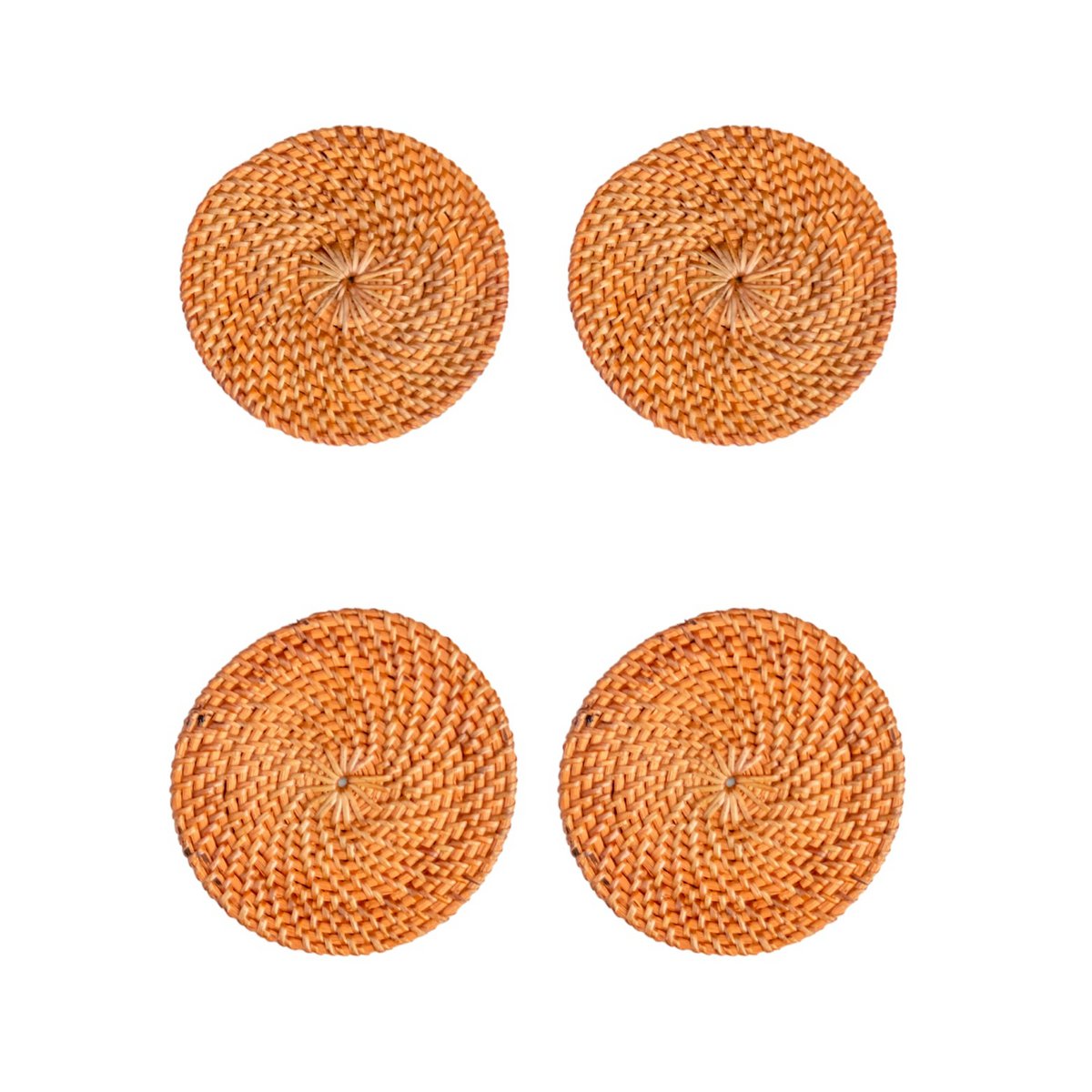 Untersetzer Tibu aus Rattan