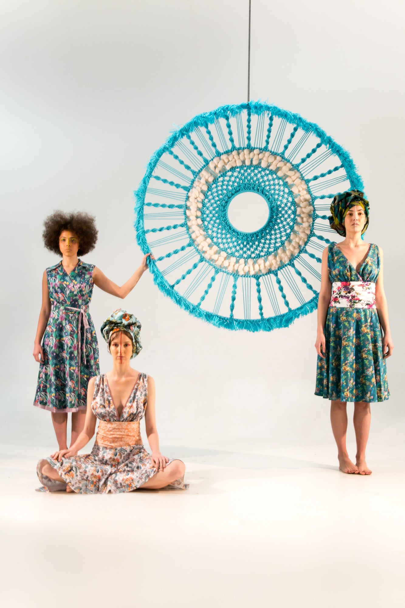 Makramee Wand Circle - crafted