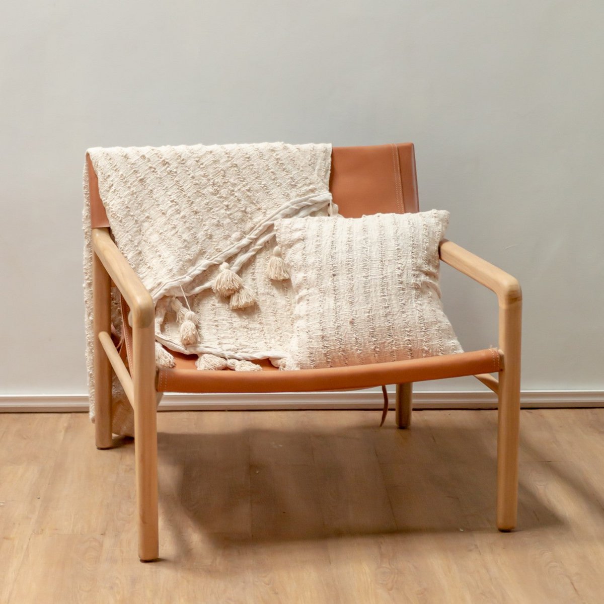 Kissenbezug Rahayu aus Baumwolle