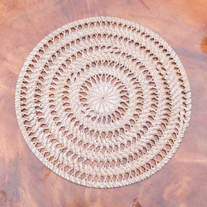 Tischset aus Rattan - Boho