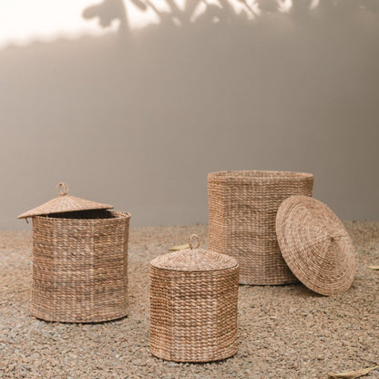 Korb Garut mit Deckel