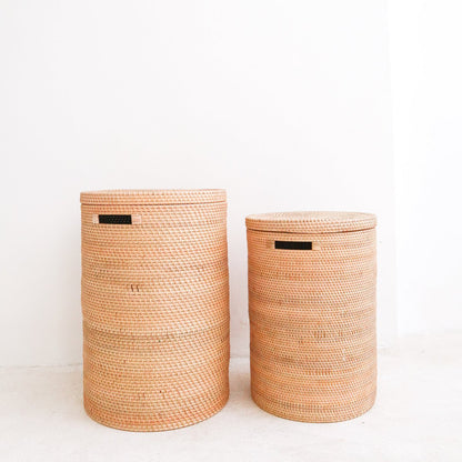 Wäschekorb Sari aus Rattan