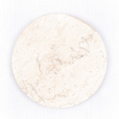 Untersetzer Ranuka aus weißem Marmor