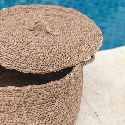 Großer Wäschekorb Umbul mit Deckel