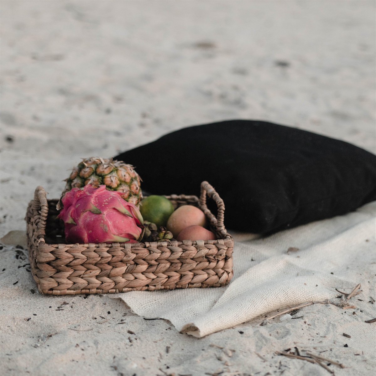 Tablett Besakih aus Wasserhyazinthe