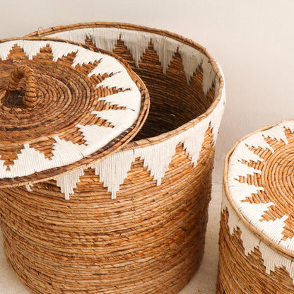 Wäschekorb Empat mit Deckel