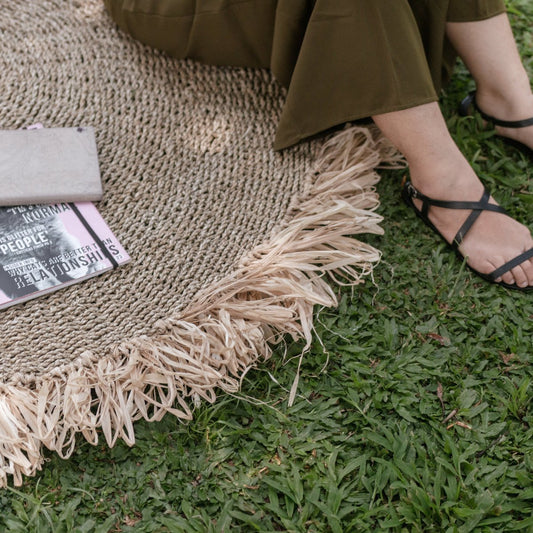Teppich Dasa aus Seegras