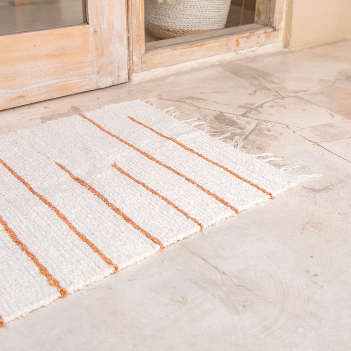 Handgewebte Bodenmatte Gianyar