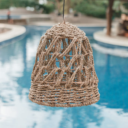 Lampenschirm Padang, aus Seegras