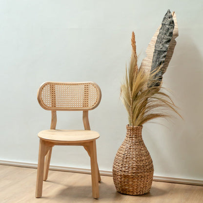 Vase Dayana aus Wasserhyazinthe