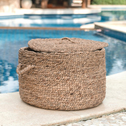 Großer Wäschekorb Umbul mit Deckel