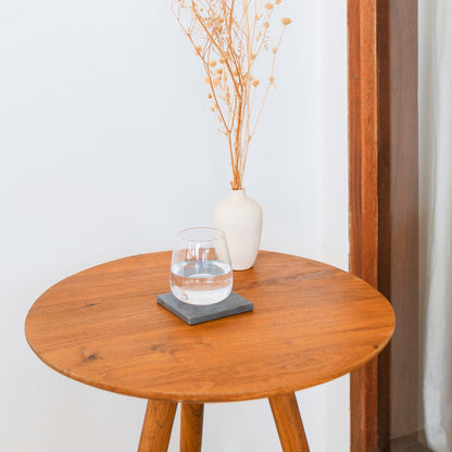 Untersetzer Mewali aus grauem Marmor