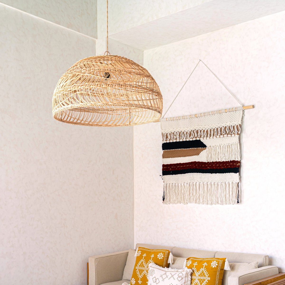 Großes Makramee Udara