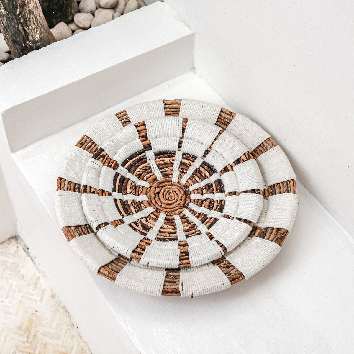 Dekoschale Hutan aus Bananenfaser